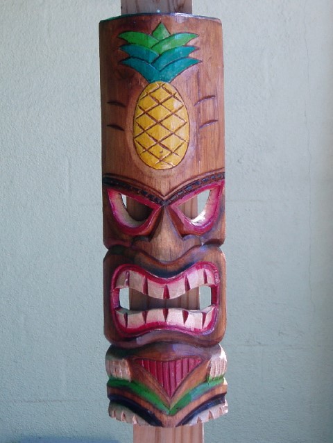 20in Pineapple Tiki Mask Pacific Explorer Collection